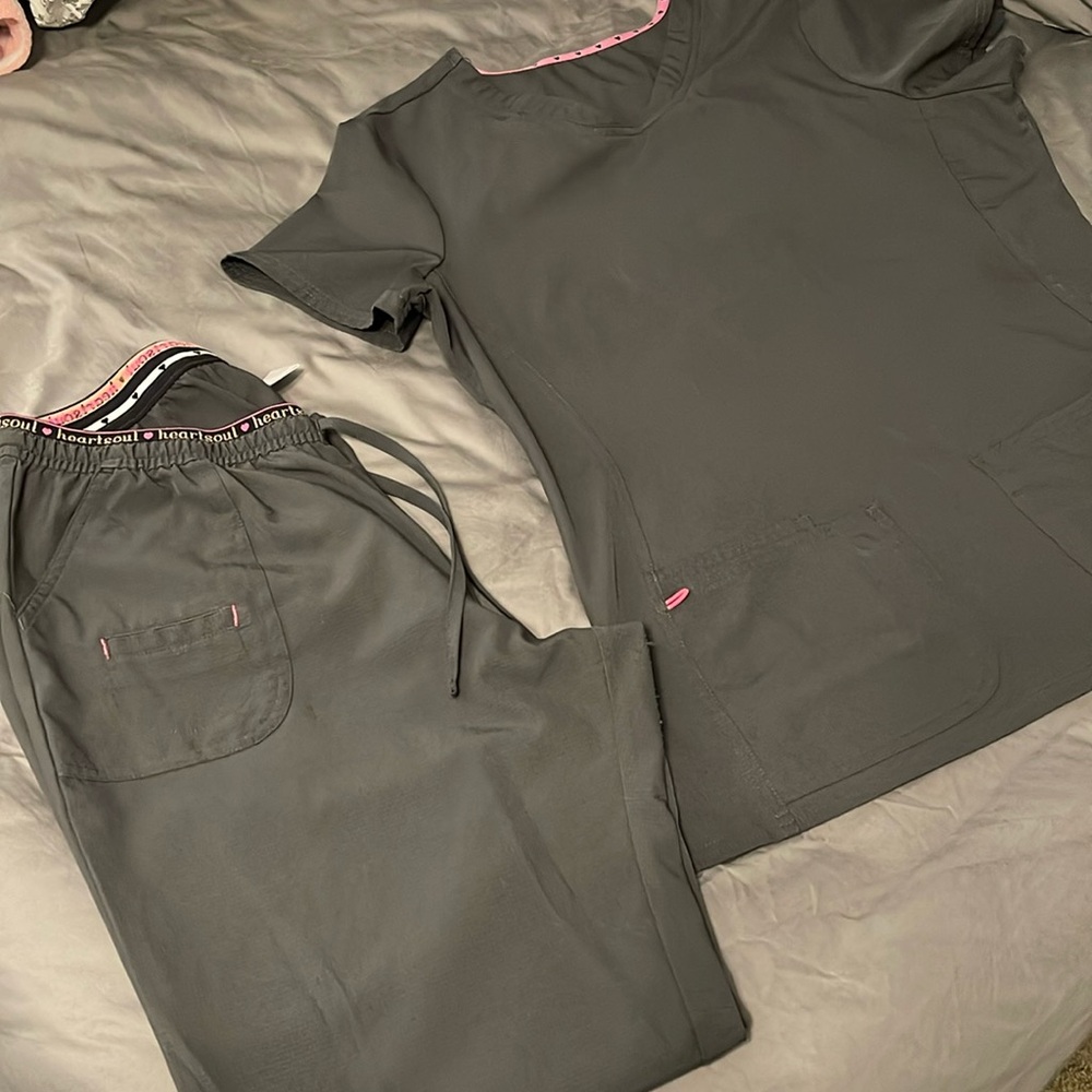 Heart soul scrub set